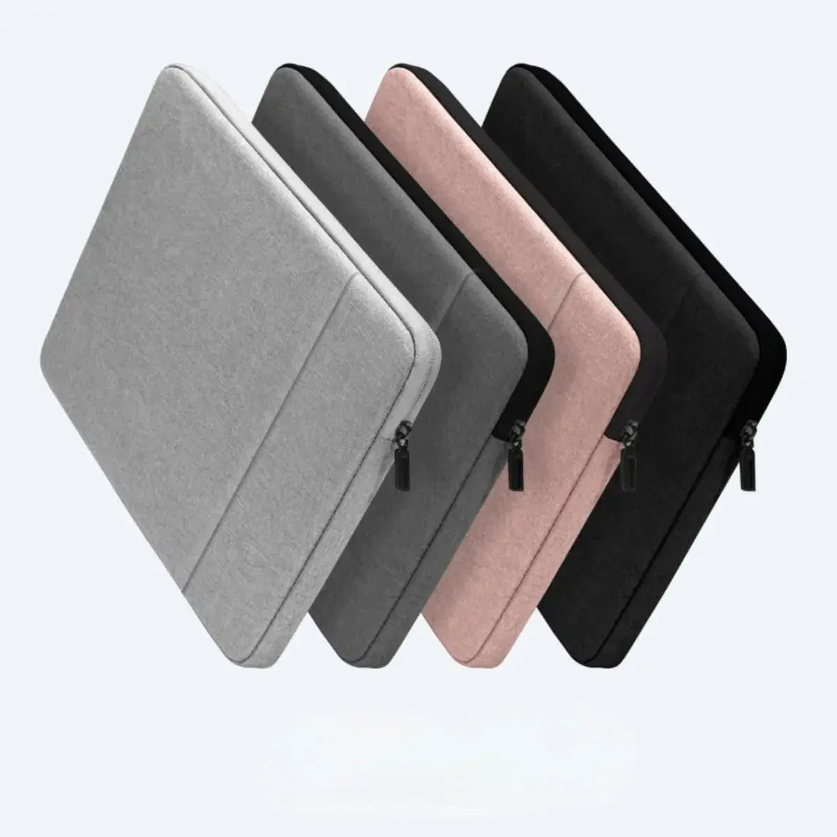 verschiedene farben laptop hülle hellgrau dunkelgrau rosa schwarz darstellung