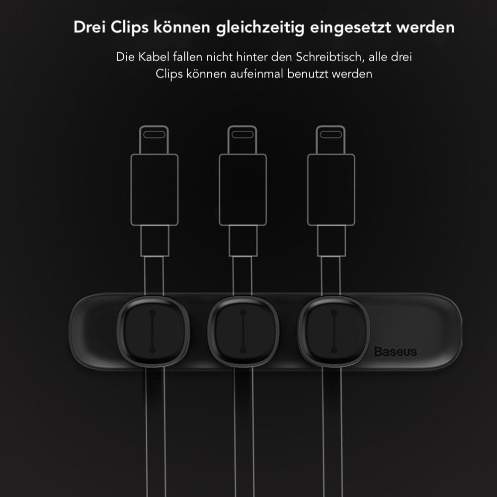 Kabelclip Kabelmanagement magnetisch Produktübersicht