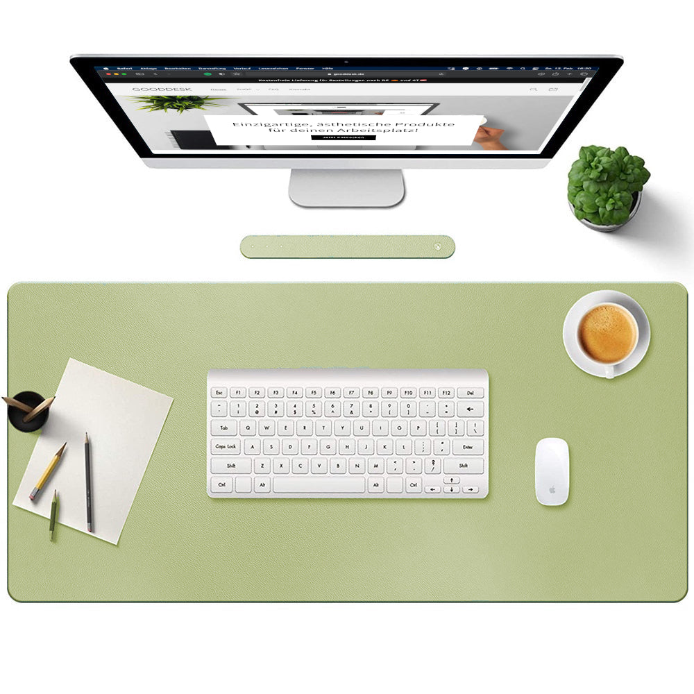 MATDESK Schreibtischunterlage Produktbild hellgrün